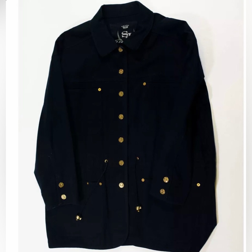 St. John Gold Button Jacket